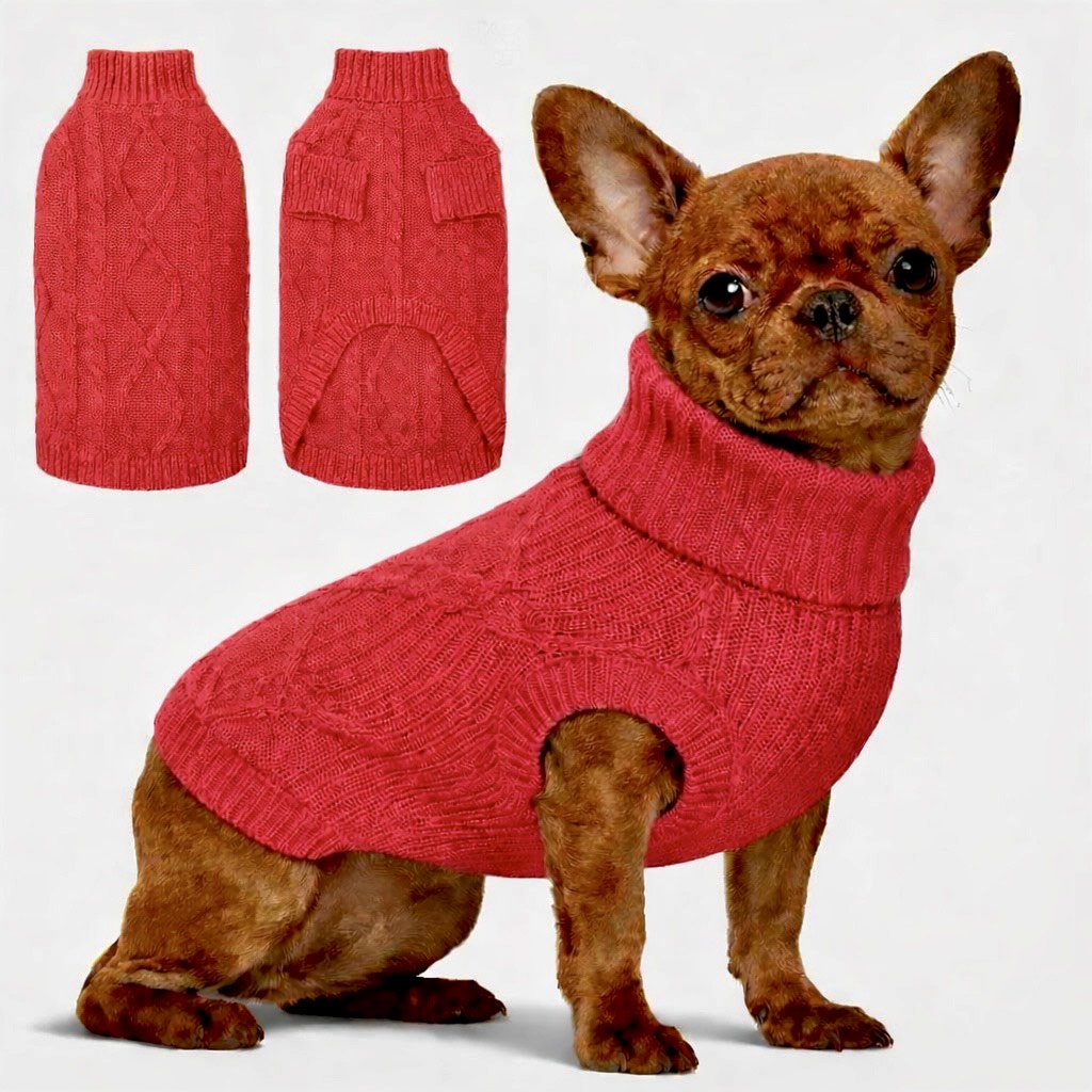 Blinkodog™ Cozy Winter Fleece Sweater