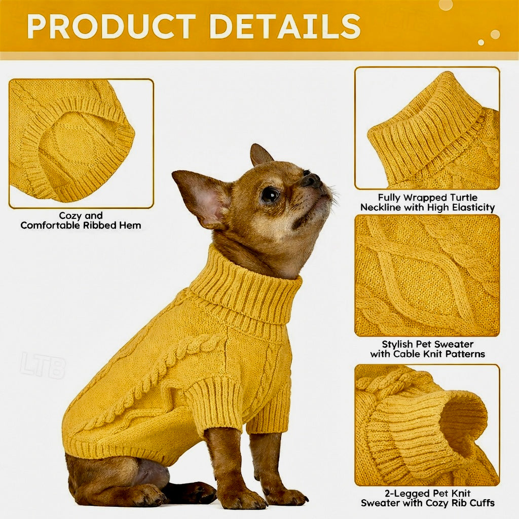 Blinkodog™ Cozy Winter Fleece Sweater