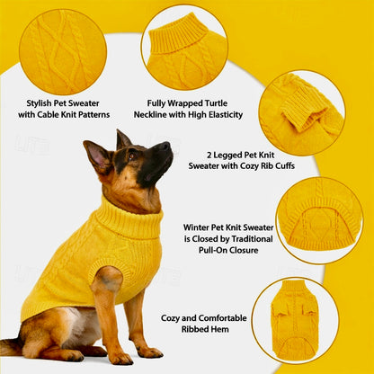 Blinkodog™ Cozy Winter Fleece Sweater